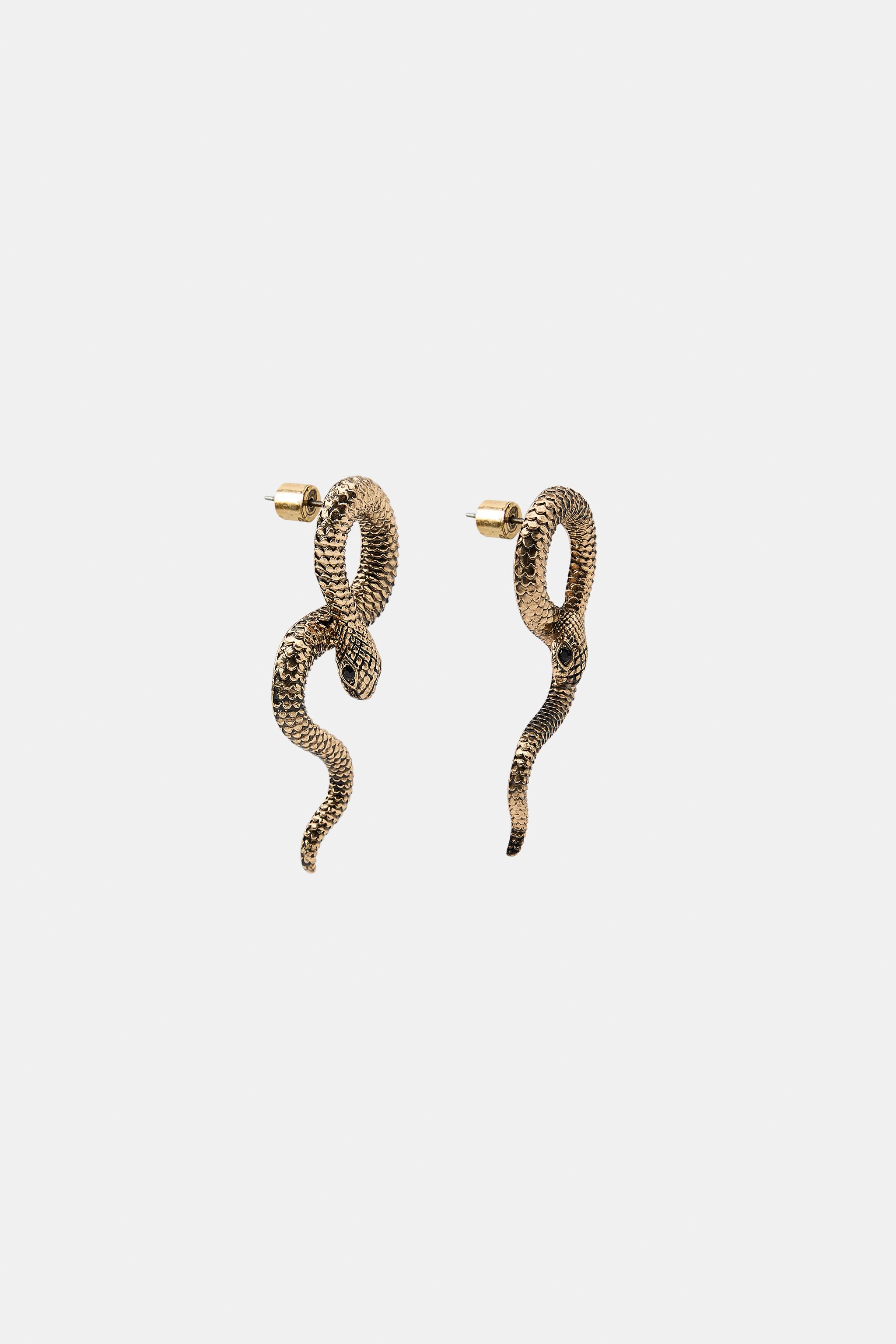 BOUCLES D'OREILLES SERPENT